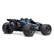 Traxxas Rustler 4WD Ultimate 1/10 Brushless Stadium Truck with TQi Blue 67097-4