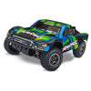 Traxxas Slash 4X4 Ultimate 1/10 Brushless Short Course RC Truck Green 68277-4