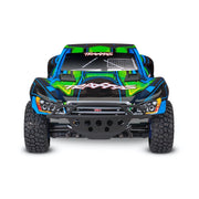 Traxxas Slash 4X4 Ultimate 1/10 Brushless Short Course RC Truck Green 68277-4