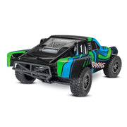 Traxxas Slash 4X4 Ultimate 1/10 Brushless Short Course RC Truck Green 68277-4