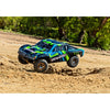 Traxxas Slash 4X4 Ultimate 1/10 Brushless Short Course RC Truck Green 68277-4