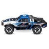 Traxxas Slash 4X4 VXL 1/10 Brushless Short Course RC Truck with TQi Blue 68286-4