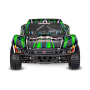 Traxxas Slash 4x4 VXL HD 1/10 Brushless RC Short Course Truck (Green) 68386-4