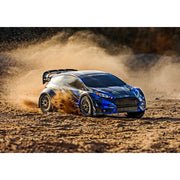 Traxxas Fiesta 1/10 ST Rally Brushless RC Racer Blue 74154-4