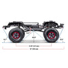 Traxxas TRX-4 Sport 4x4 1/10 High Trail Edition Red 82044-4