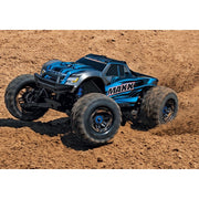 Traxxas Maxx 4S 1/10 Brushless Electric Monster Truck (Blue) 89076-4