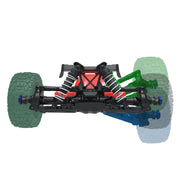 Traxxas Jato 4x4 Brushless BL-2S 1/8 RC Buggy (Red) 90154-4