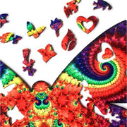 Twigg Puzzles Brilliant Butterfly 167pc Wooden Jigsaw Puzzle