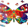 Twigg Puzzles Brilliant Butterfly 167pc Wooden Jigsaw Puzzle