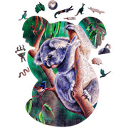 Twigg Puzzles Koala - Natalie Jane Parker 204pc Wooden Jigsaw Puzzle