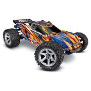 Traxxas 67076-4 Rustler 4X4 VXL 1/10 Brushless RC Stadium Truck (Orange)