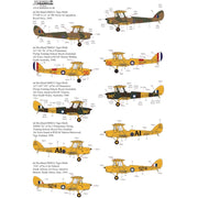 Xtradecal 48205 1/48 de Havilland DH.82a Tiger Moth Pt1 FAA RAAF RCAF RNZAF & SAAF