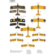 Xtradecal 48205 1/48 de Havilland DH.82a Tiger Moth Pt1 FAA RAAF RCAF RNZAF & SAAF