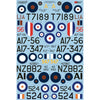 Xtradecal 48205 1/48 de Havilland DH.82a Tiger Moth Pt1 FAA RAAF RCAF RNZAF & SAAF