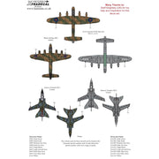 Xtradecal 72305 1/72 RAF XV Squadron History (6) Lancaster