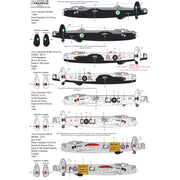 Xtradecal 72350 1/72 Post War Avro Lancaster Pt3 inc RAAF Decal