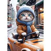 Yazz Puzzle 3853 The Driver Kitty 1000pc Jigsaw Puzzle