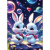 Yazz Puzzle 3857 Bunnies in Love 1000pc Jigsaw Puzzle