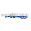 Drake ZT09283 1/50 Maxitrans B Double Flat Top Ross Transport Blue/Pink