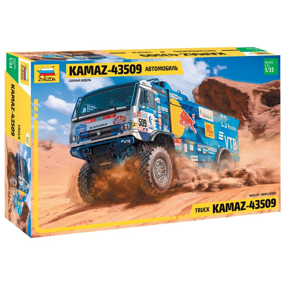 Zvezda 3657 1/35 KamAZ-43509 Master* – Metro Hobbies