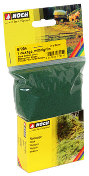 Noch 07204 Flock Medium Green 20g