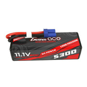 Gens Ace 11.1V 3S 5300mAh 60C Hardcase LiPo Battery (EC5 Plug)