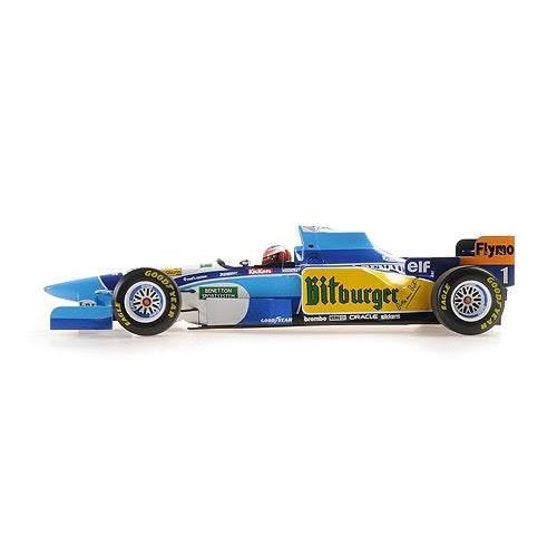 Minichamps 510952301 1/18 Benetton Renault B195 #1 Michael Schumacher  Winner 1995 Monaco GP
