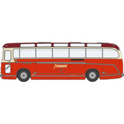 Oxford 76DB002 OO Duple Britannia in Barton Red