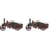 Oxford 76FBB006 OO Fowler BB1 Ploughing Engine Master and Mistress 2pc