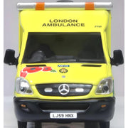 Oxford 76MA007 OO 1/76 Mercedes Ambulance London Ambulance Service