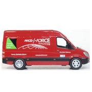 Oxford 76MSV005 OO 1/76 Parcelforce Mercedes Sprinter