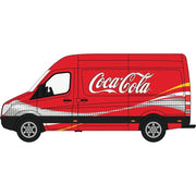 Oxford 76MSV007CC OO Mercedes Sprinter Van in Coca-Cola Livery