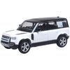 Oxford 76ND110X003 OO 1/76 New Defender 110X Fuji White