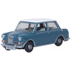 Oxford 76RE002 OO 1/76 Riley Elf MKIII Persian Blue Snowberry White