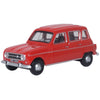 Oxford 76RN002 OO 1/76 Renault 4 Red