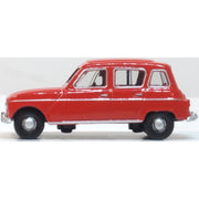 Oxford 76RN002 OO 1/76 Renault 4 Red