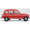 Oxford 76RN002 OO 1/76 Renault 4 Red