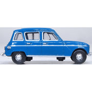 Oxford 76RN003 OO 1/76 Blue Renault 4