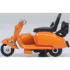 Oxford 76SC003 OO 1/76 Scooter and Sidecar Orange