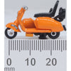 Oxford 76SC003 OO 1/76 Scooter and Sidecar Orange