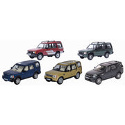 Oxford 76SET77 OO 1/76 5 Piece Set Land Rover Discovery 1/2/3/4/5