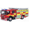 Oxford 76SFE012 OO 1/76 South Wales Fire & Rescue Scania Pump Ladder CP28