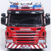 Oxford 76SFE012 OO 1/76 South Wales Fire & Rescue Scania Pump Ladder CP28