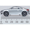 Oxford 76TT003 OO 1/76 Floret Silver Audi TT Coupe