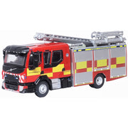 Oxford 76VEO001 OO 1/76 Volvo FL Emergency One Pump Ladder West Yorkshire Fire Engine