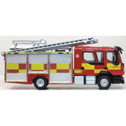 Oxford 76VEO001 OO 1/76 Volvo FL Emergency One Pump Ladder West Yorkshire Fire Engine