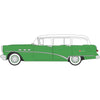 Oxford 87BCE54003 HO Buick Century Estate Wagon 1954 in Willow Green and Arctic White