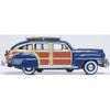 Oxford 87CB42002 HO 1/87 South Sea Blue Chrysler T & C Woody Wagon 1942