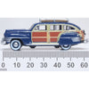 Oxford 87CB42002 HO 1/87 South Sea Blue Chrysler T & C Woody Wagon 1942