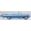 Oxford 87CI61006 HO 1/87 Chevrolet Impala 1961 Jewel Blue/White